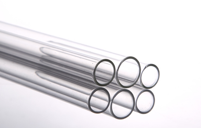 Transparent Borosilicate Glass Tube 